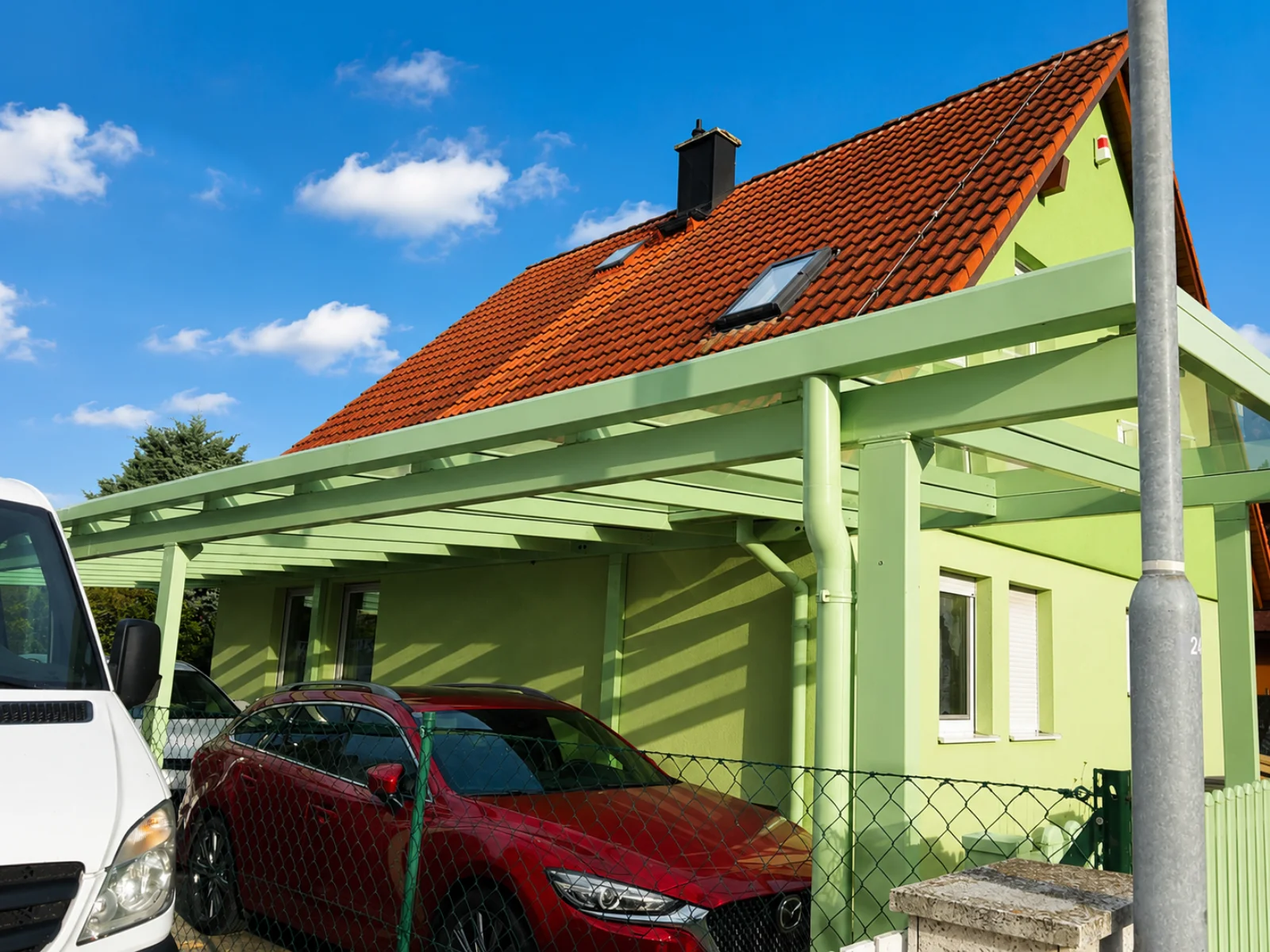 Carports aus Metall <span>nach Maß</span>